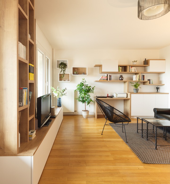 Un espace bureau à domicile